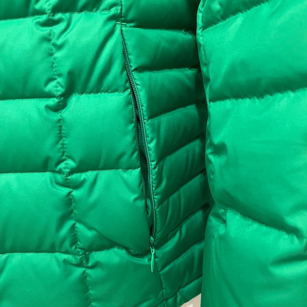 Talbots Puffer Coat, Bright Jade, size S. - Picture 6 of 8